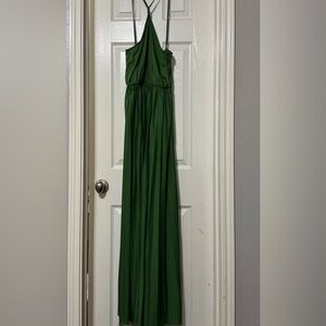 Pleated Maxi dress
Purchase 5 items from my closet get a free pair of wedges